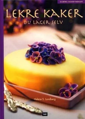 Omslag: "Lekre kaker du lager selv" av Helene S. Lundberg