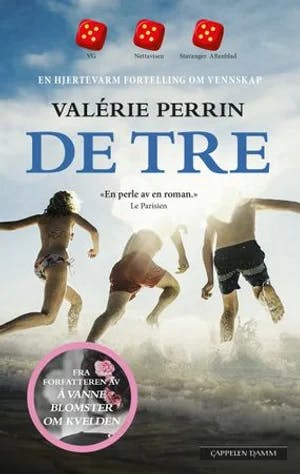 Omslag: "De tre" av Valérie Perrin