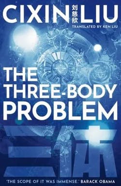 Omslag: "The three-body problem" av Cíxin Liú