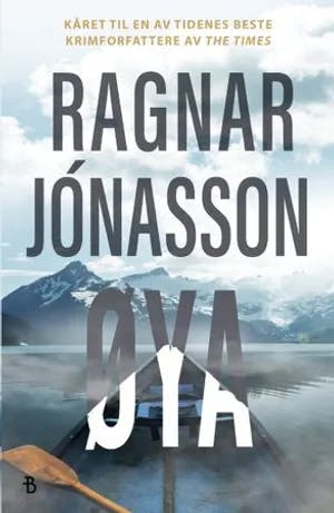 Omslag: "Øya" av Ragnar Jónasson
