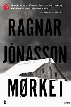 Omslag: "Mørket" av Ragnar Jónasson
