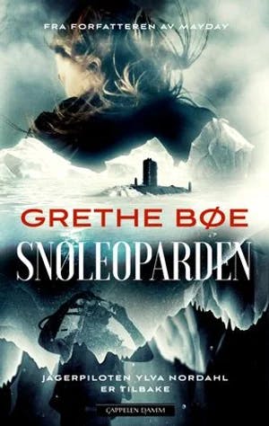 Omslag: "Snøleoparden" av Grethe Bøe