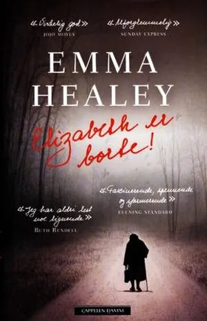 Omslag: "Elizabeth er borte" av Emma Healey